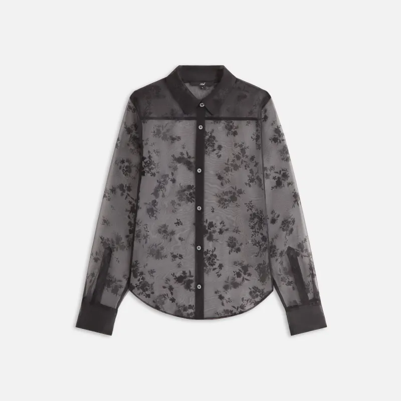 Kith Women Shia Floral Shirt - Black sold by Kith