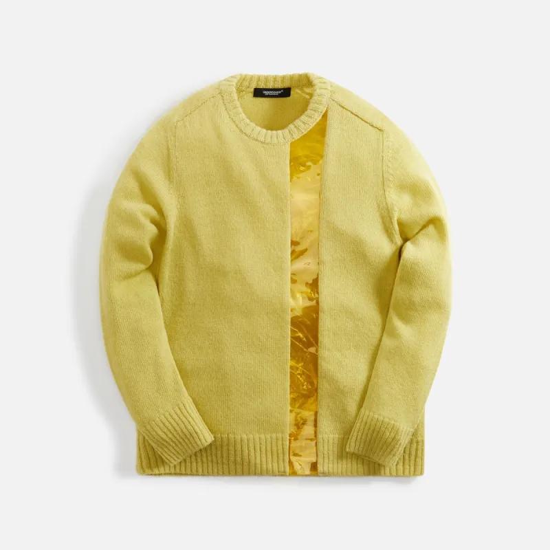 Undercover Knit Sweater - Yellow sold by Kith