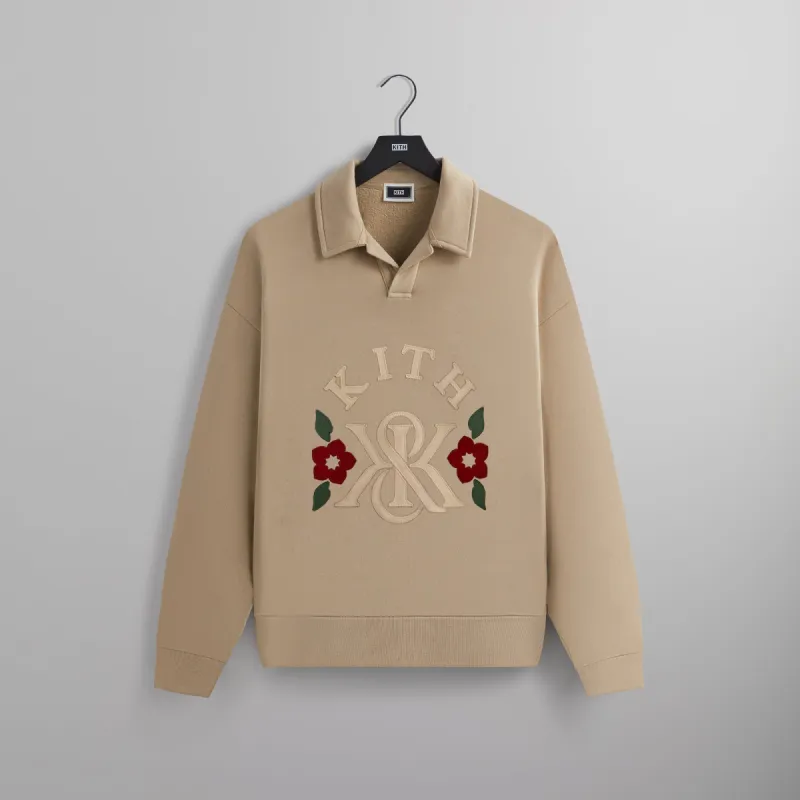 Kith K&K Applique Nelson Collared Rugby - Canvas sold by Kith