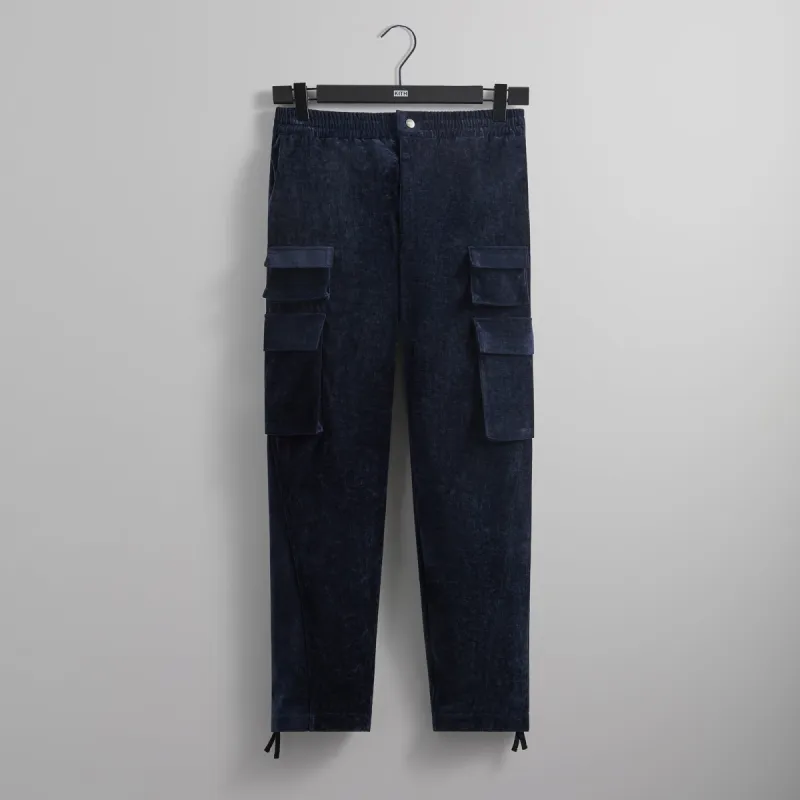 Kith Chenille Chauncey Cargo Pant - Nocturnal sold by Kith