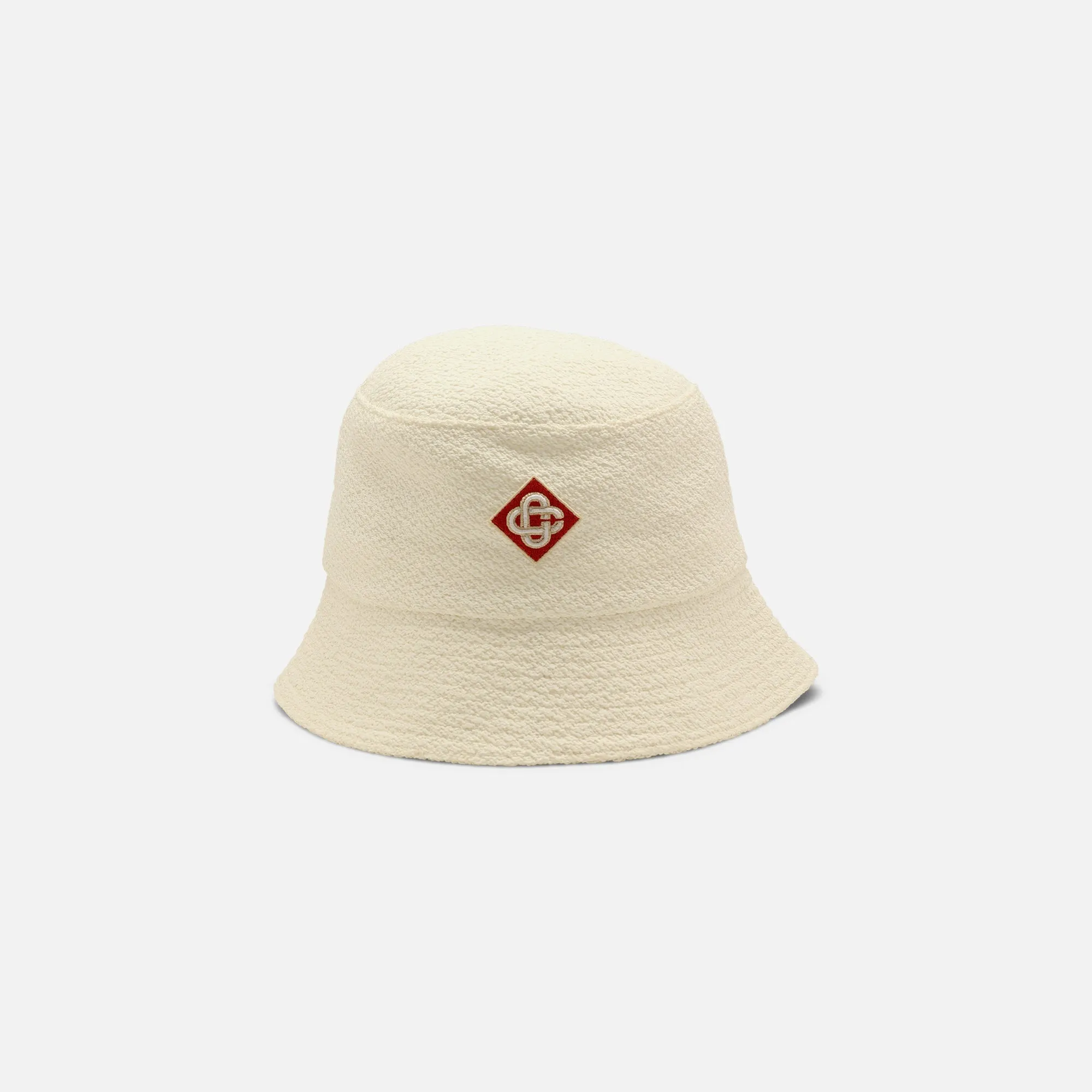 Casablanca Diamond Logo Bucket Hat - Off-White sold by Kith