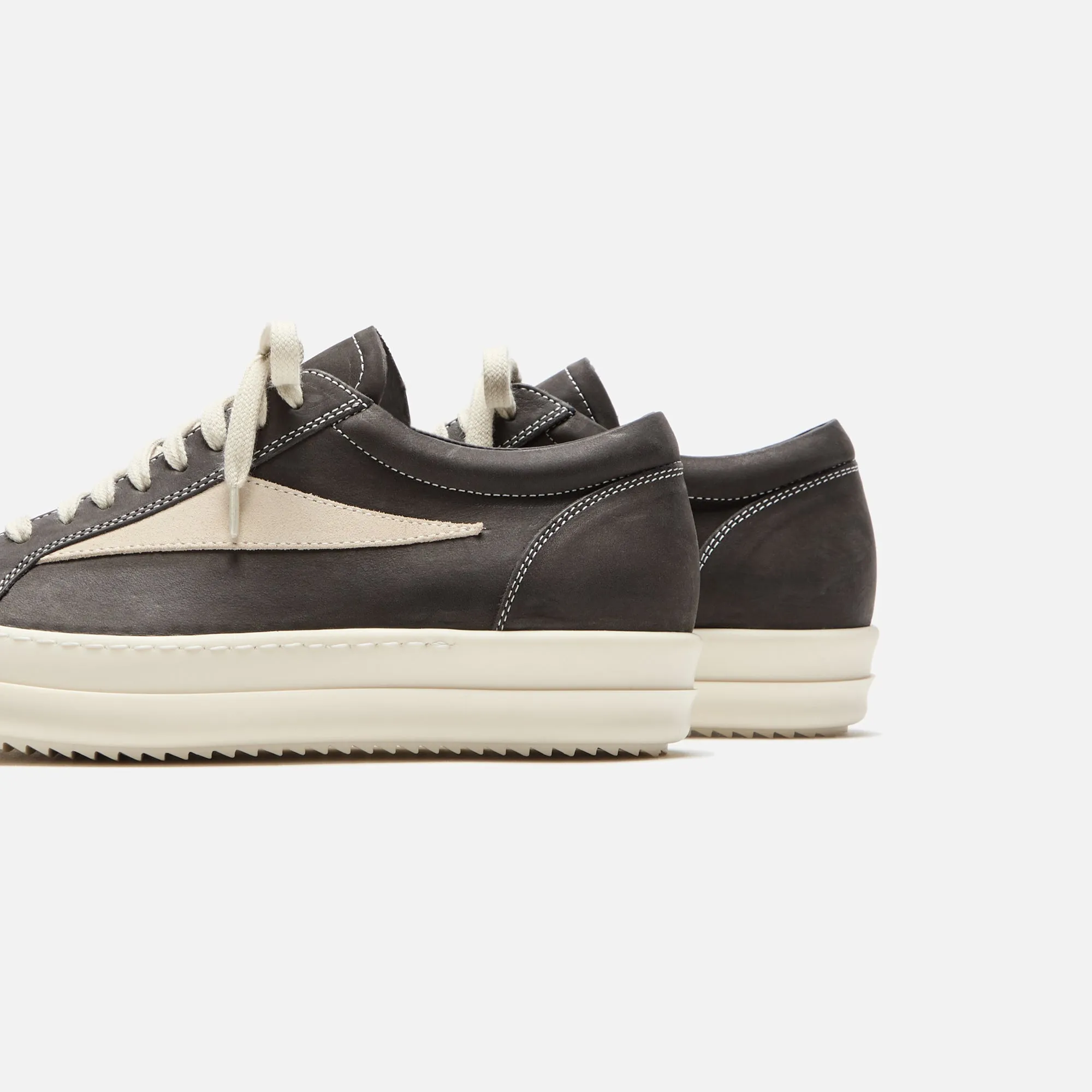 Rick Owens WMNS Vintage Sneaks - Dark Dust / Milk sold by Kith product image thumbnail 3
