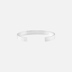Le Gramme 21g Ribbon Bracelet - Brushed Sterling Silver sold by Kith