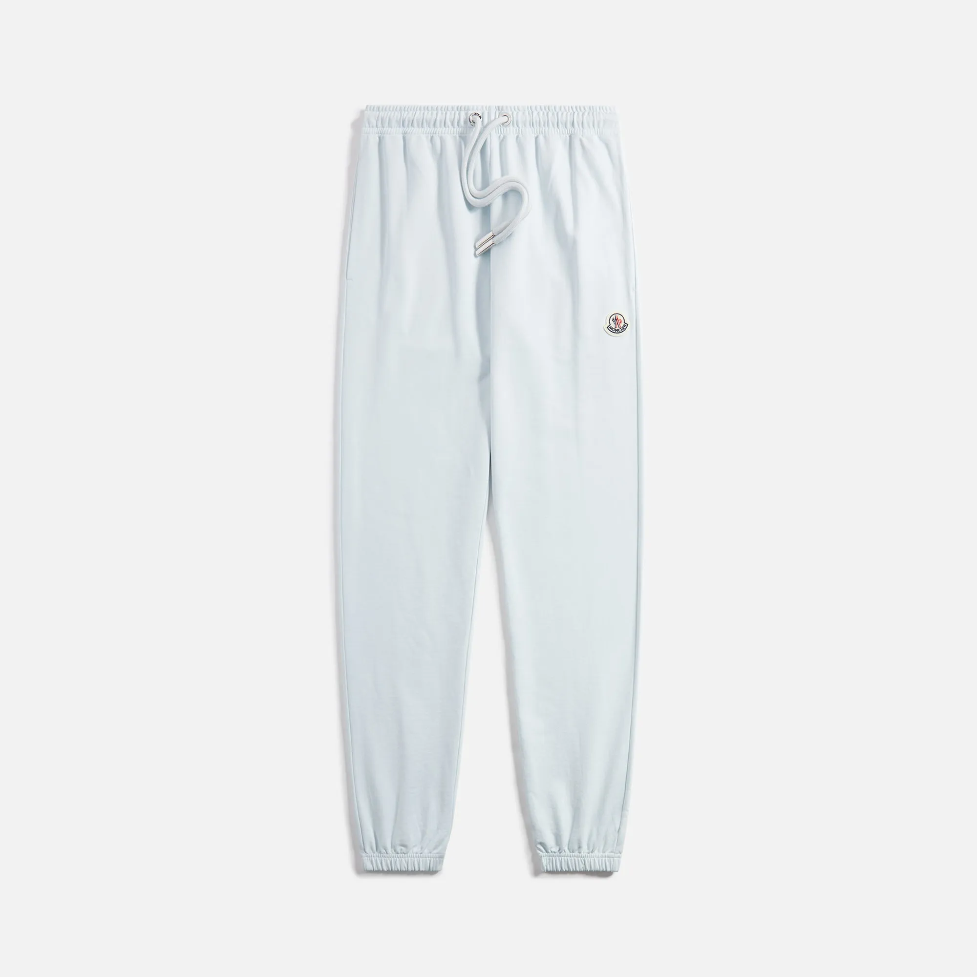 Moncler Logo Patch Sweatpants - Light Blue sold by Kith