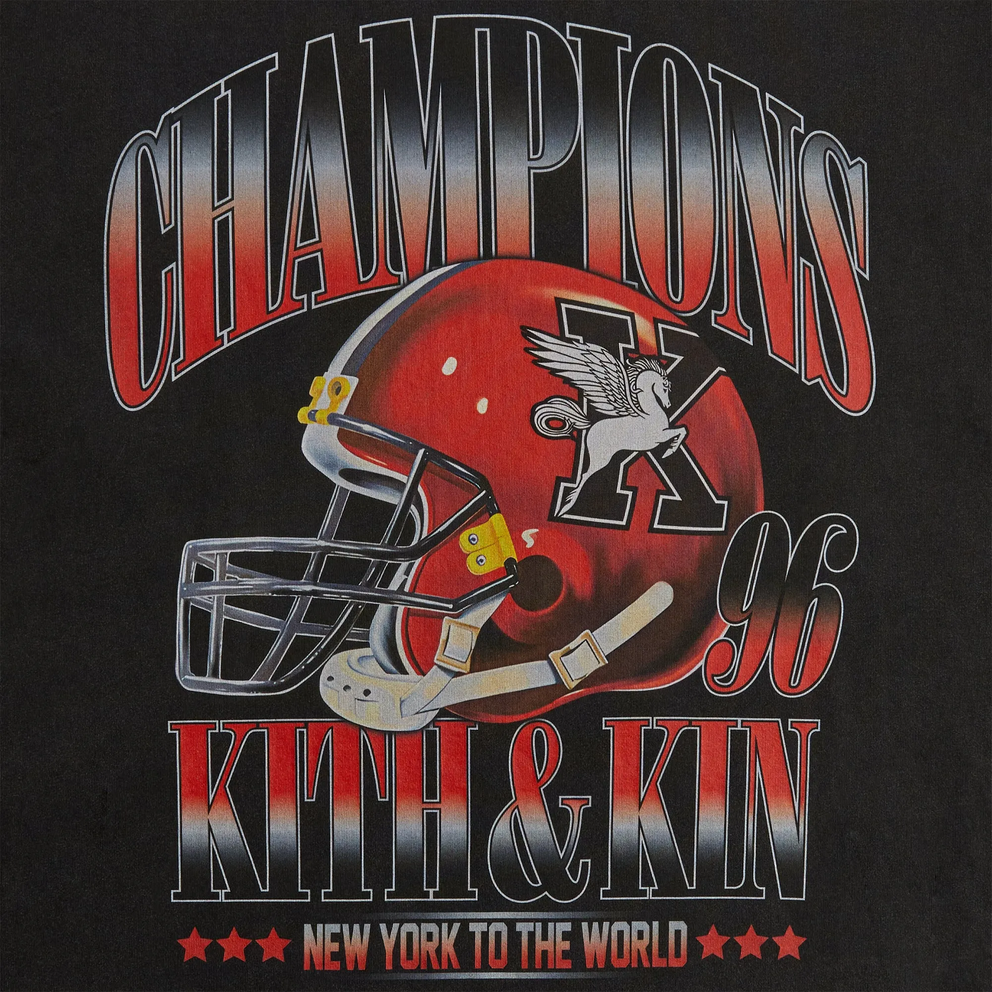 Kith & Kin Champions 1996 Vintage Tee - Black sold by Kith product image thumbnail 3