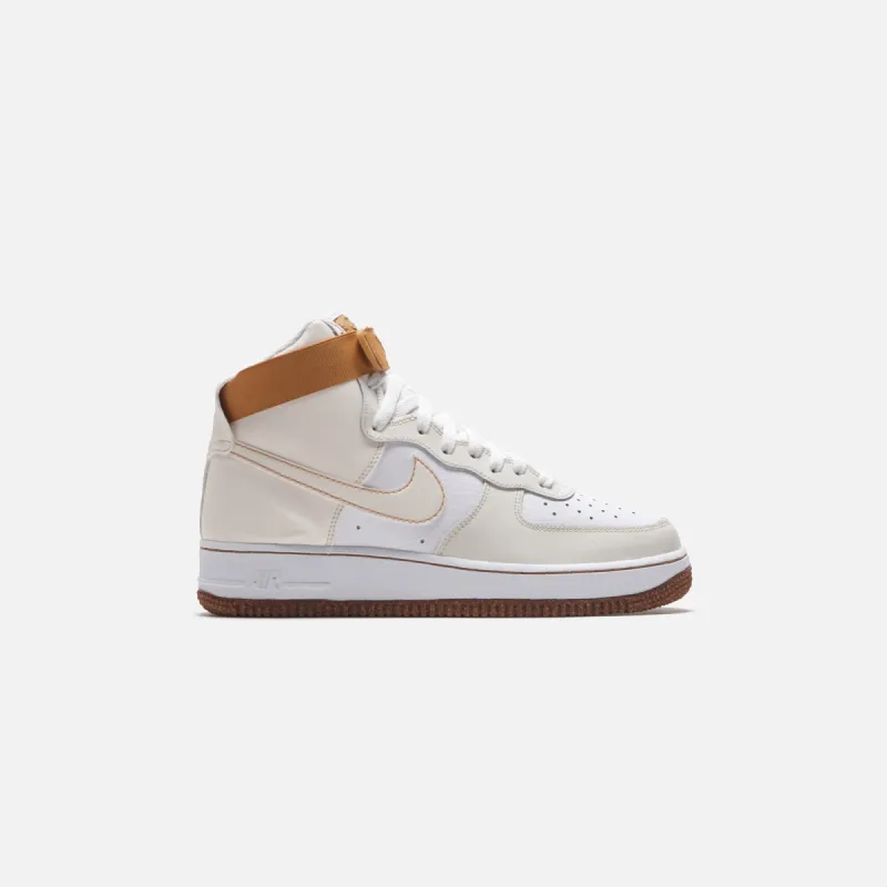 Nike Air Force 1 High `07 LV8 EMB - Phantom / White / Elemental Gold sold by Kith