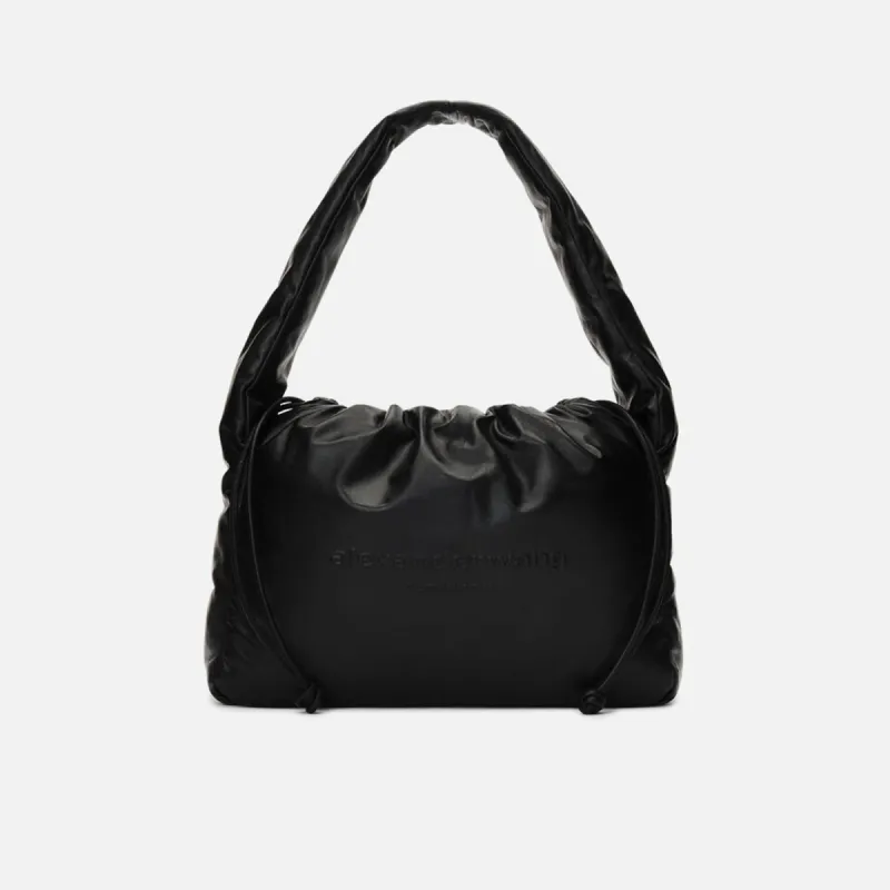 Alexander Wang Ryan Puff Large Leather Bag - Black sold by Kith