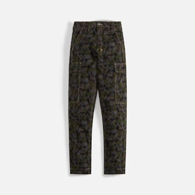 Ksubi Fugitive Cargo Print - Camo Black sold by Kith