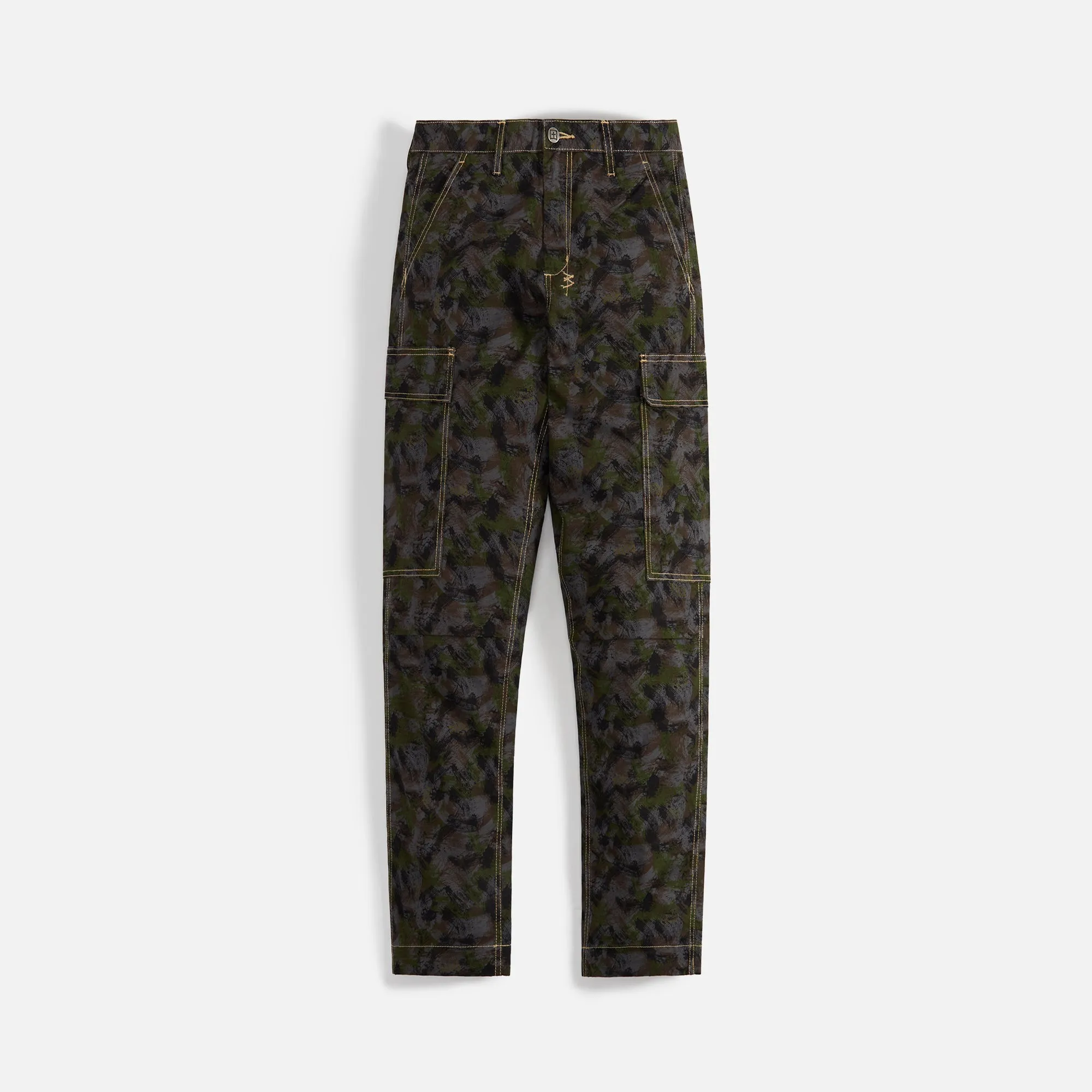 Ksubi Fugitive Cargo Print - Camo Black sold by Kith