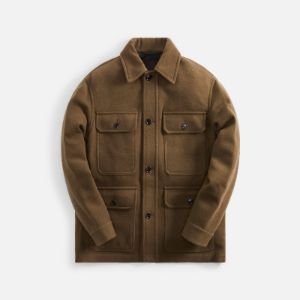 Lemaire Hunting Jacket - Dark Squirrel sold by Kith