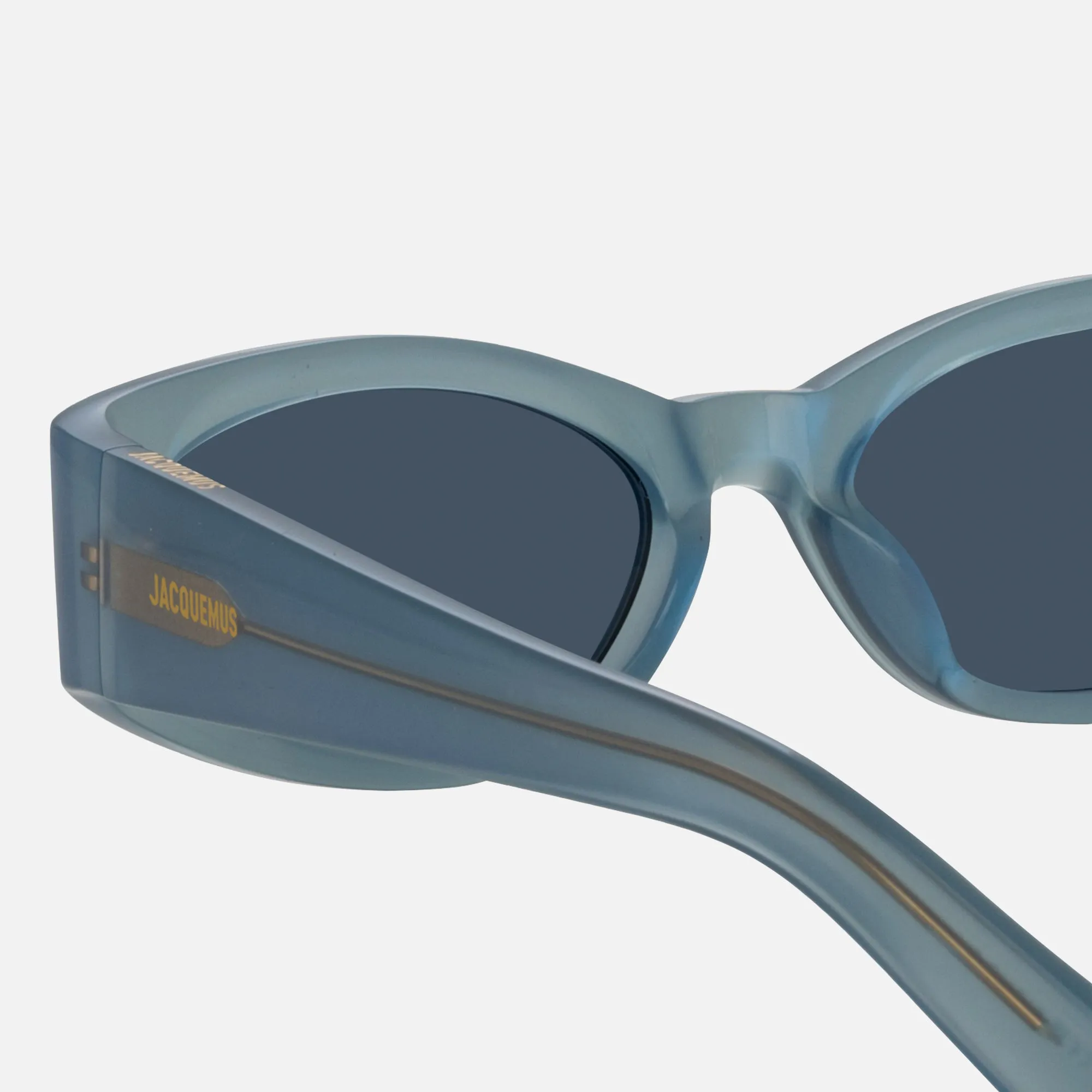 Jacquemus Ovalo Frames - Blue sold by Kith product image thumbnail 4