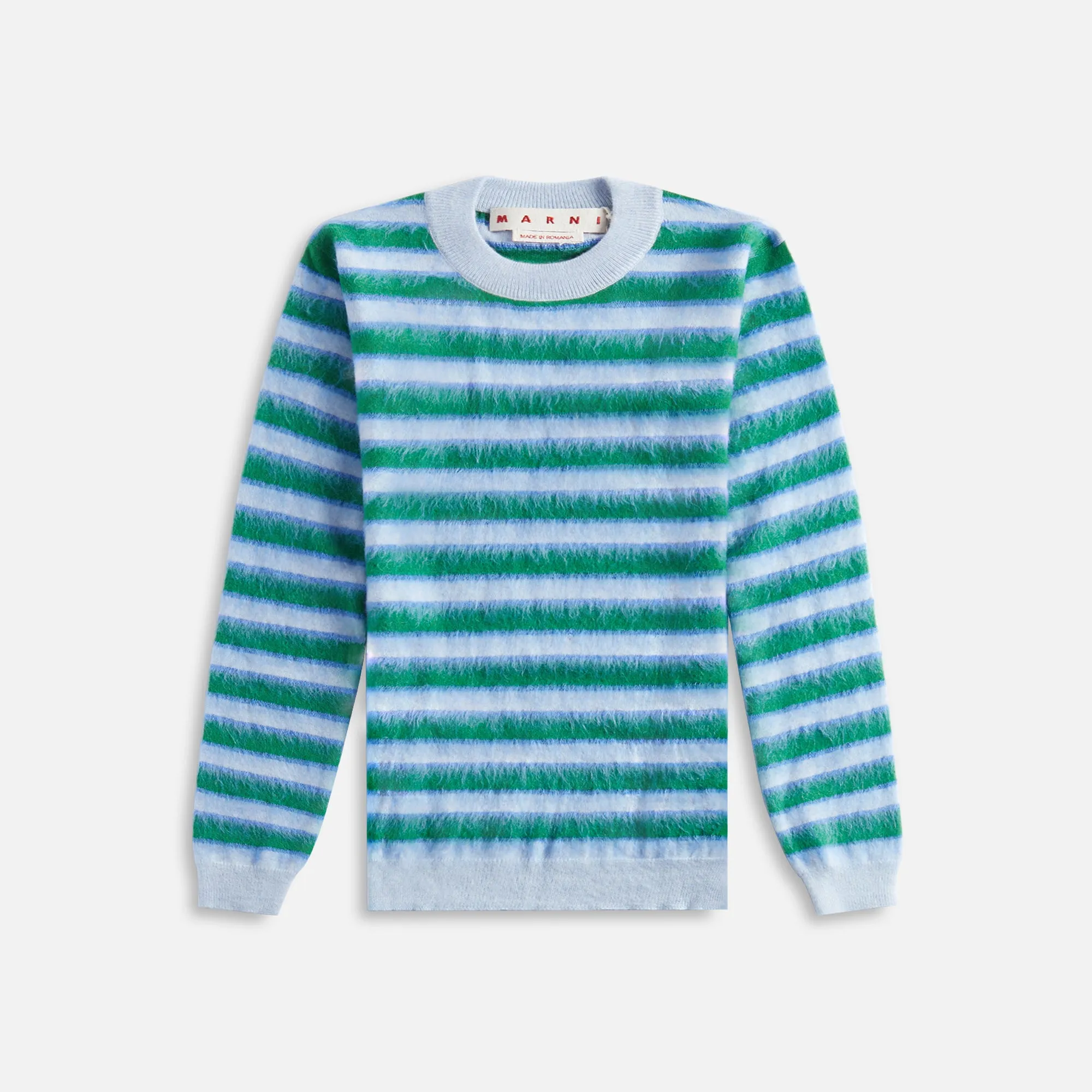 Marni Roundneck Sweater - Light Blue sold by Kith