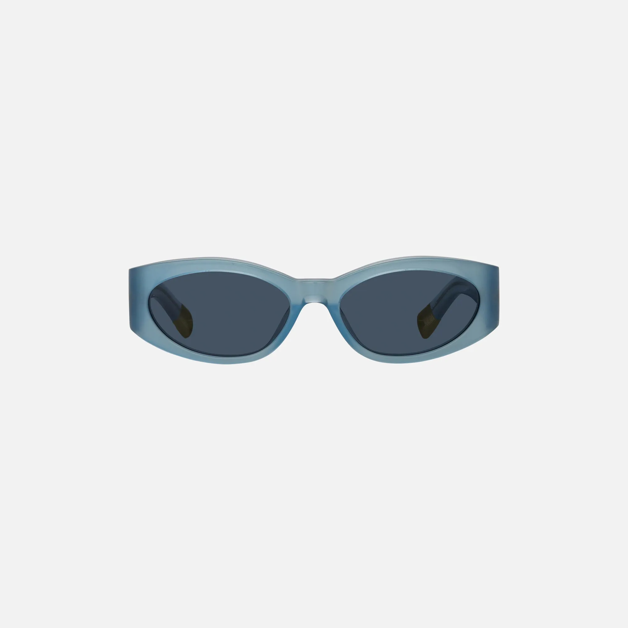 Jacquemus Ovalo Frames - Blue sold by Kith