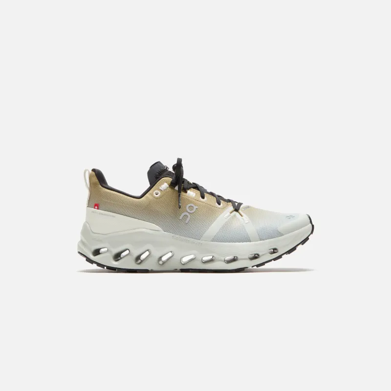 On Running WMNS Cloudsurfer Trail Waterproof - Safari / Mineral sold by Kith