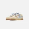 Nike Dunk Low - Coconut Milk / Sanddrift / Hemp / Light Armory Blue sold by Kith