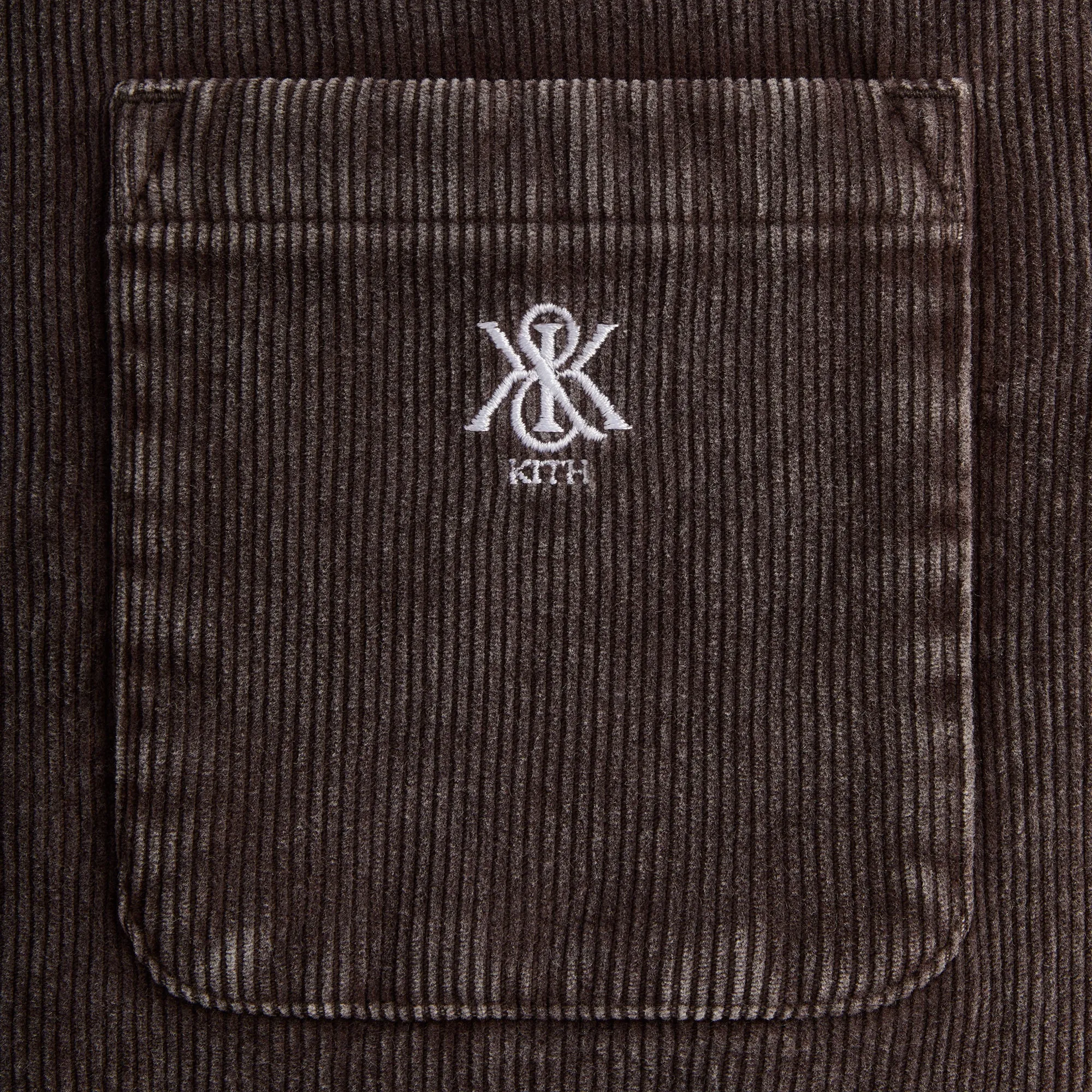 Kith Washed Corduroy Brixton Puffed Shirt Jacket - Incognito sold by Kith product image thumbnail 3