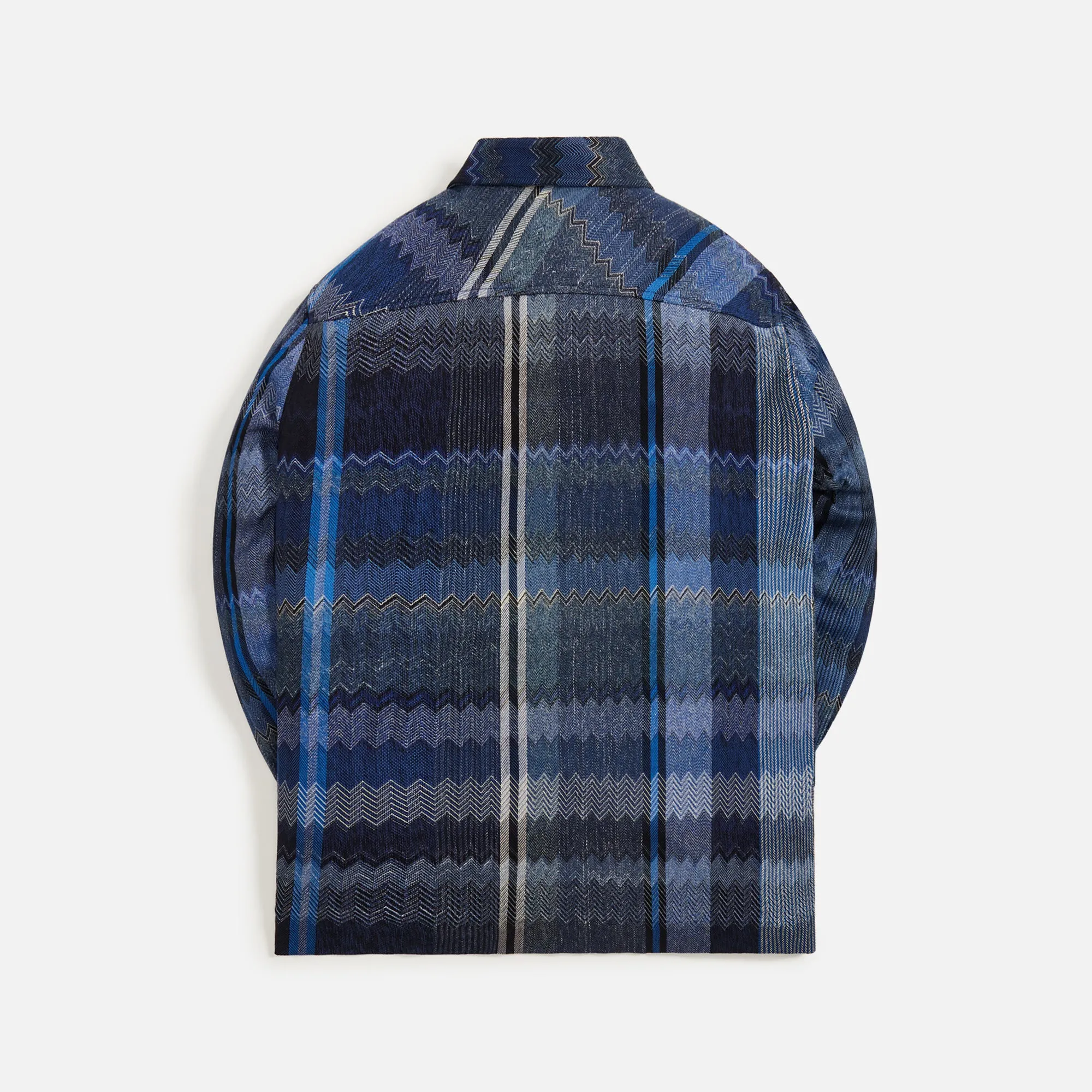 Missoni Long Sleeve Shirt - Felipa Magila Blue sold by Kith product image thumbnail 2