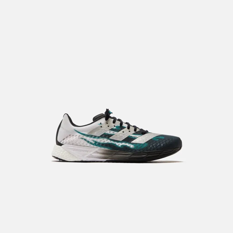 adidas Consortium Adizero Pro BM - Core Black / Yellow Tint / Eqt Green sold by Kith