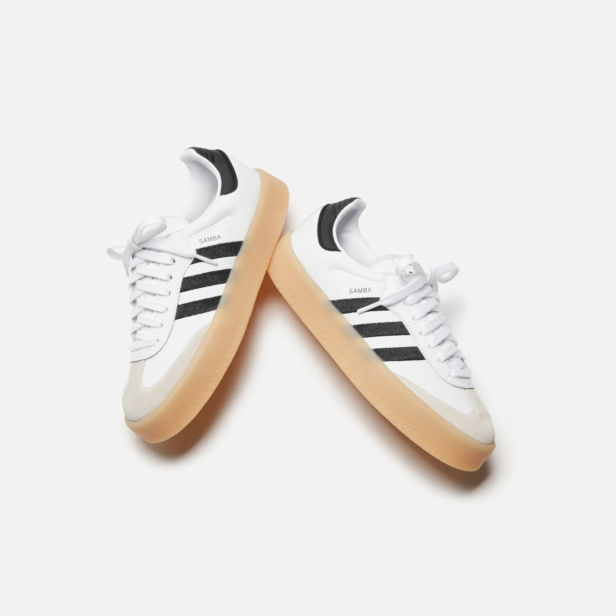 adidas WMNS Sambae - Cloud White / Cloud White / Core Black sold by Kith product image thumbnail 4