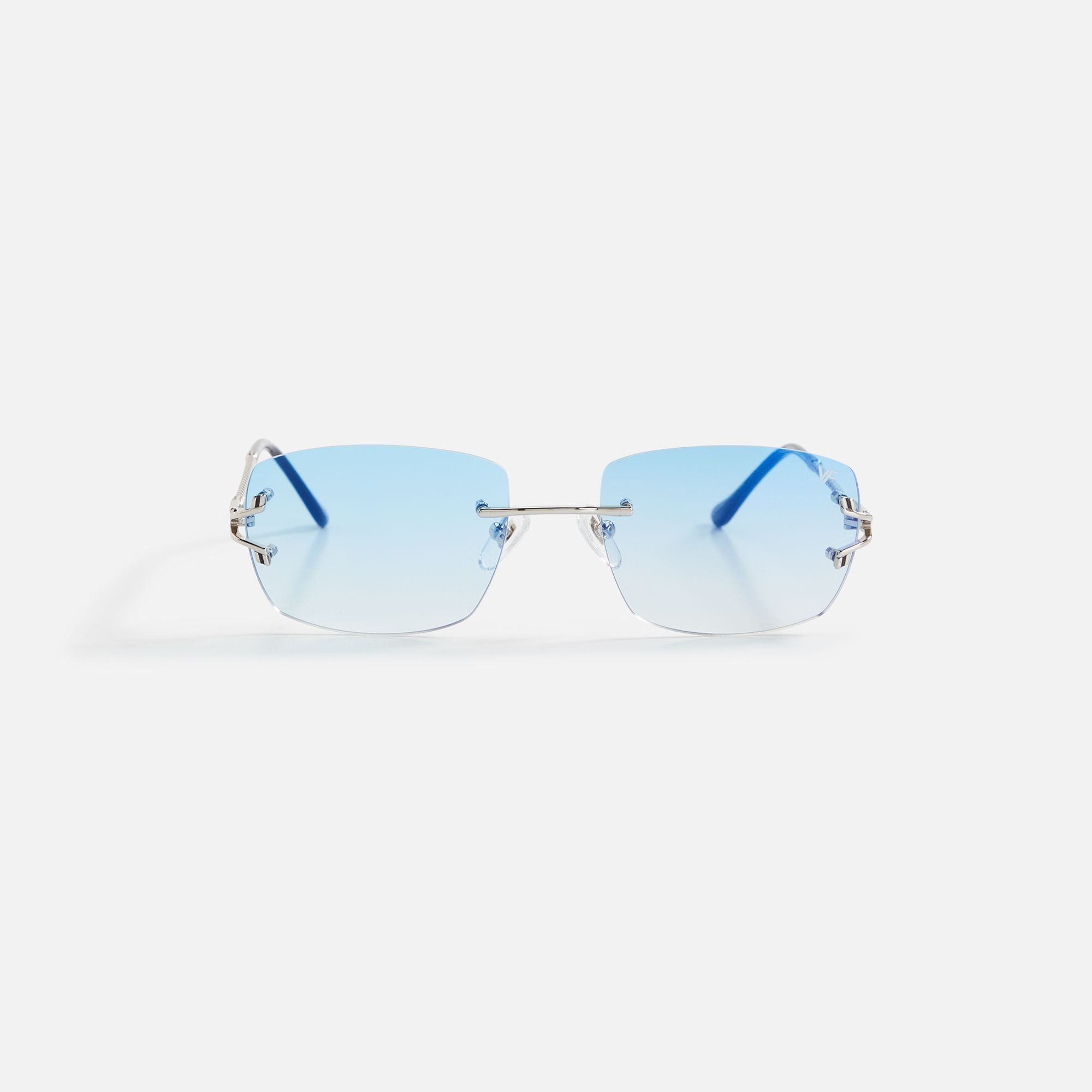Vintage Frames Bal Harbour White Gold - Blue Flash sold by Kith