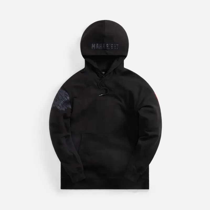 Maharishi Eagle vs Snake Hooded Sweatshirt - Black made by Maharishi