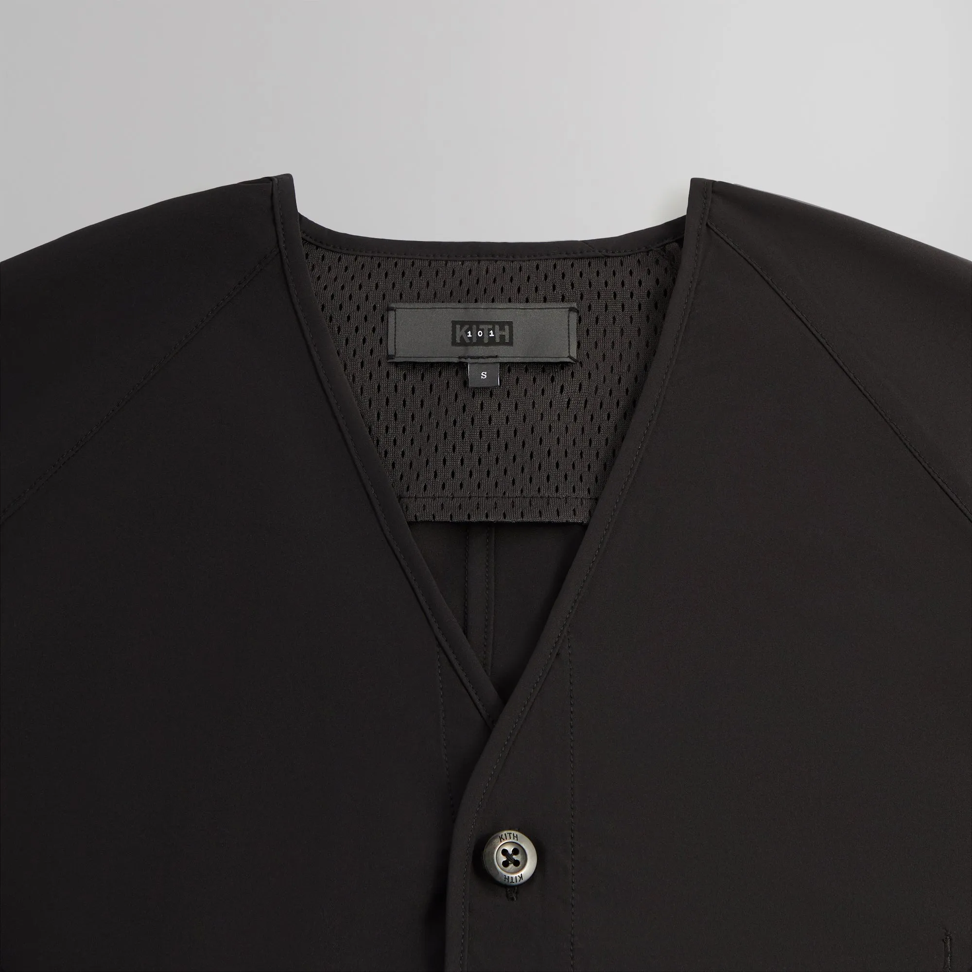 Kith 101 Jensen Button Up Gi - Black sold by Kith product image thumbnail 4