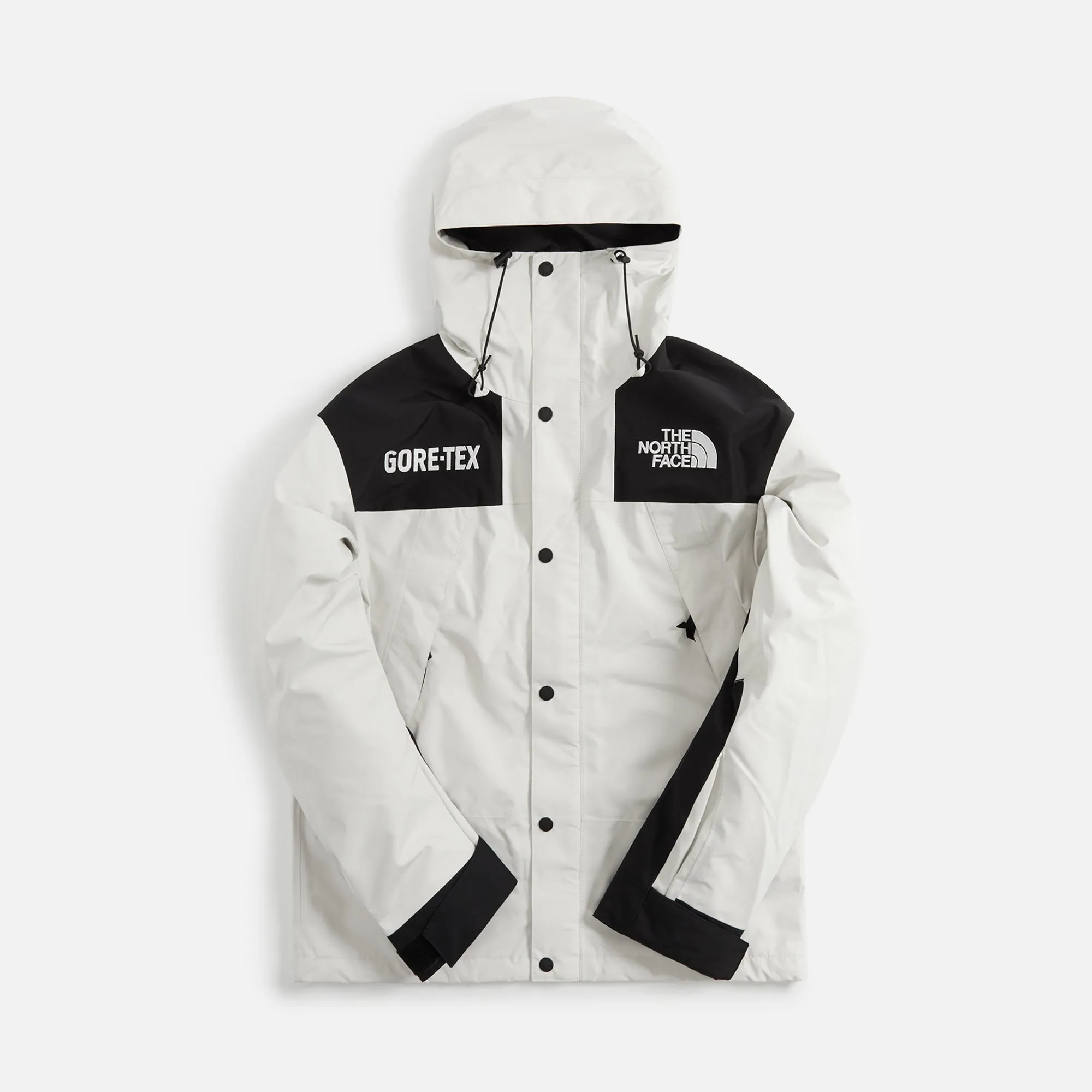 The North Face Mens GTX Mountain Jacket - Gardenia White / TNF Black sold by Kith