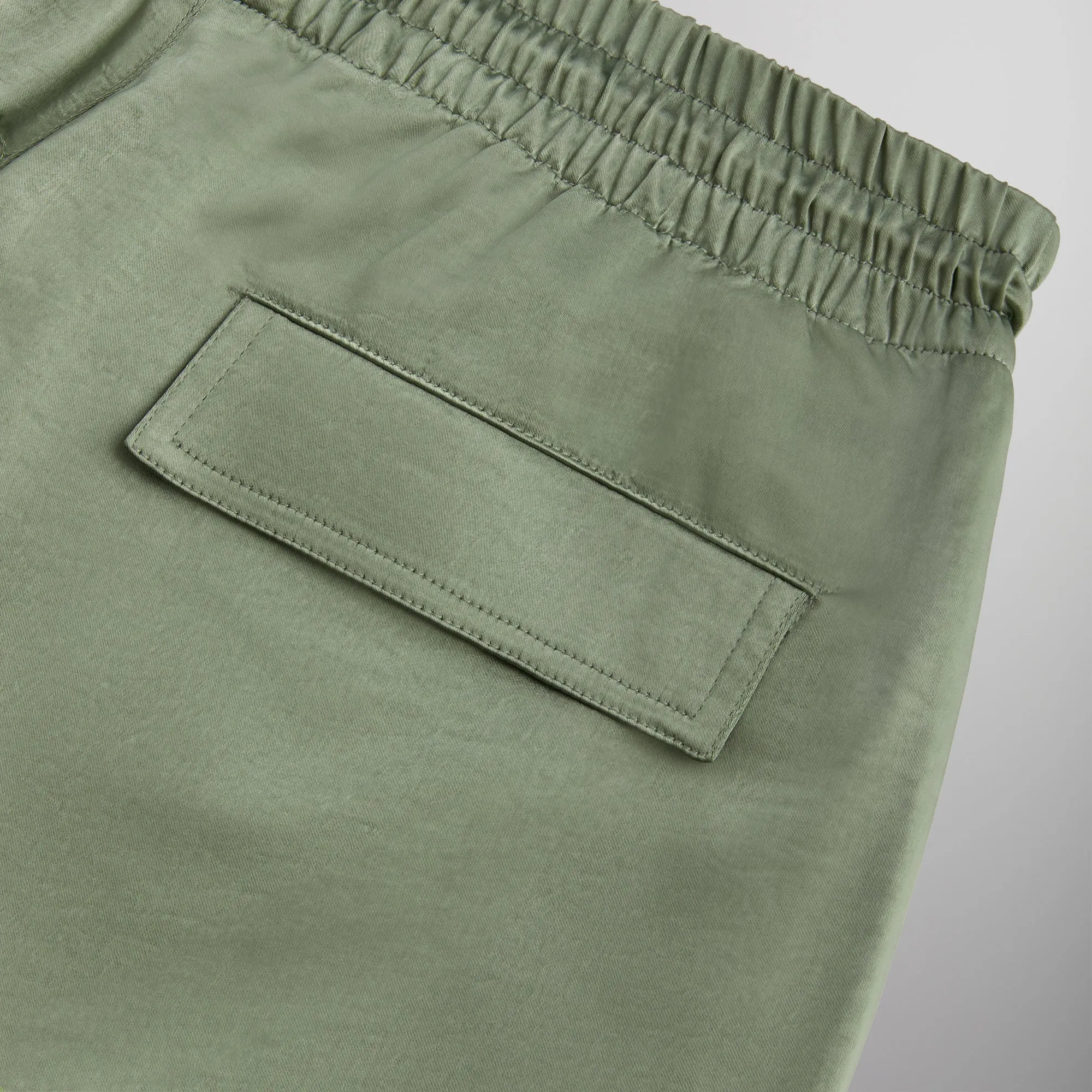 &Kin Washed Satin Kelvin Parachute Pant - Bay Breeze sold by Kith product image thumbnail 4