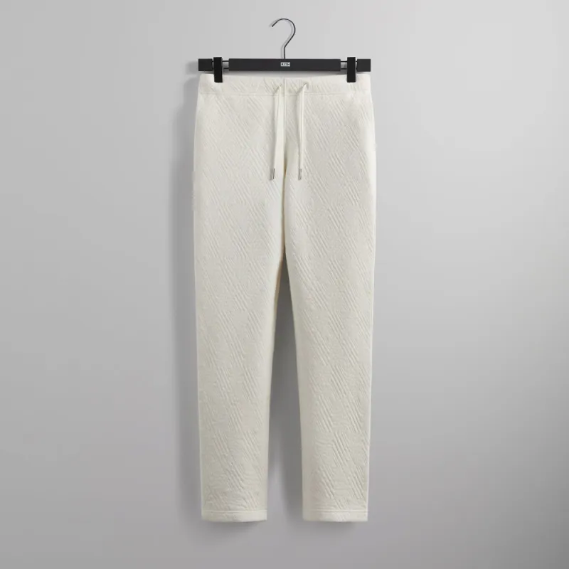 Kith Quilted Interlock Elmhurst Pant - Sandrift sold by Kith