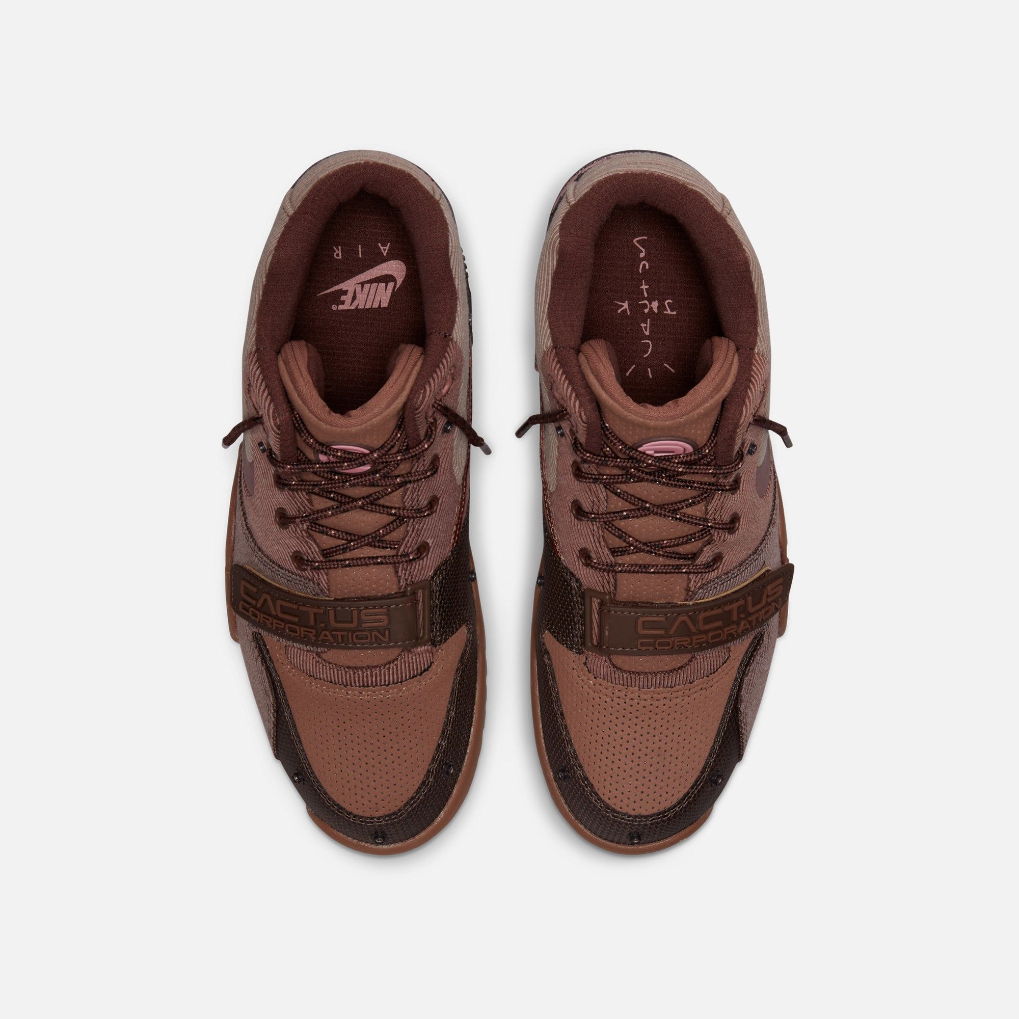 Nike x Travis Scott Air Trainer 1 Cactus Jack - Light Chocolate / Rust Pink / Archaeo Brown sold by Kith product image thumbnail 6