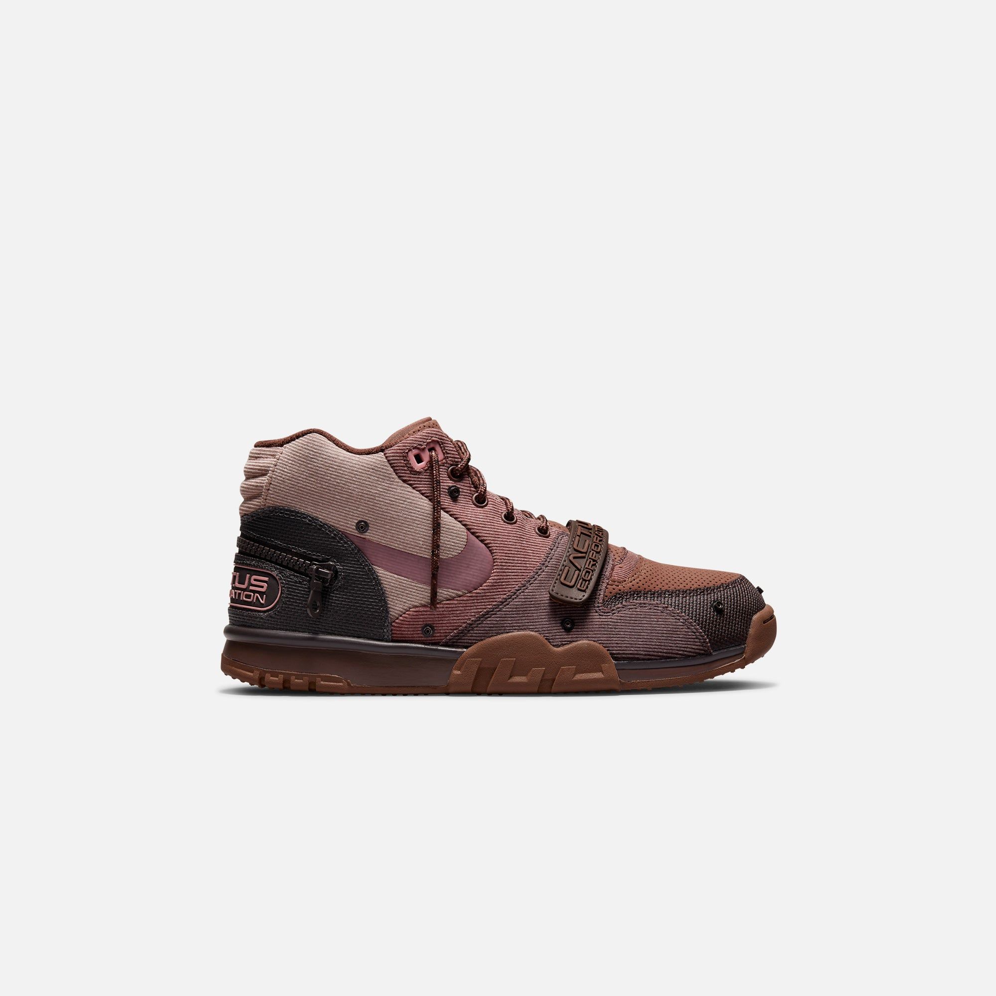 Nike x Travis Scott Air Trainer 1 Cactus Jack - Light Chocolate / Rust Pink / Archaeo Brown sold by Kith product image thumbnail 2