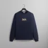Kith Floral Classic Logo Long Sleeve Tee - Nocturnal sold by Kith
