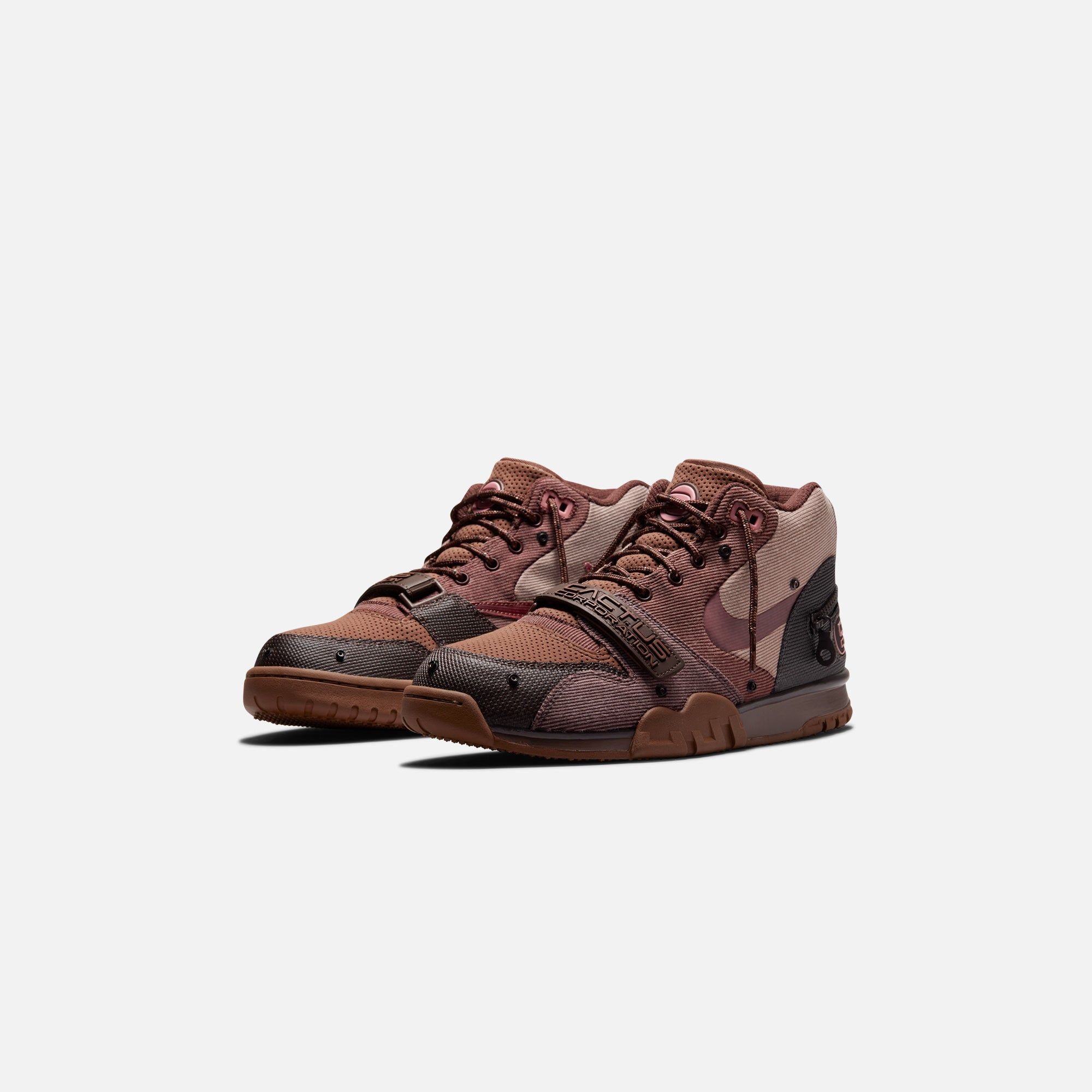 Nike x Travis Scott Air Trainer 1 Cactus Jack - Light Chocolate / Rust Pink / Archaeo Brown sold by Kith product image thumbnail 5