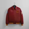 Kith for the NFL: Commanders Satin Bomber Jacket - Prompt sold by Kith