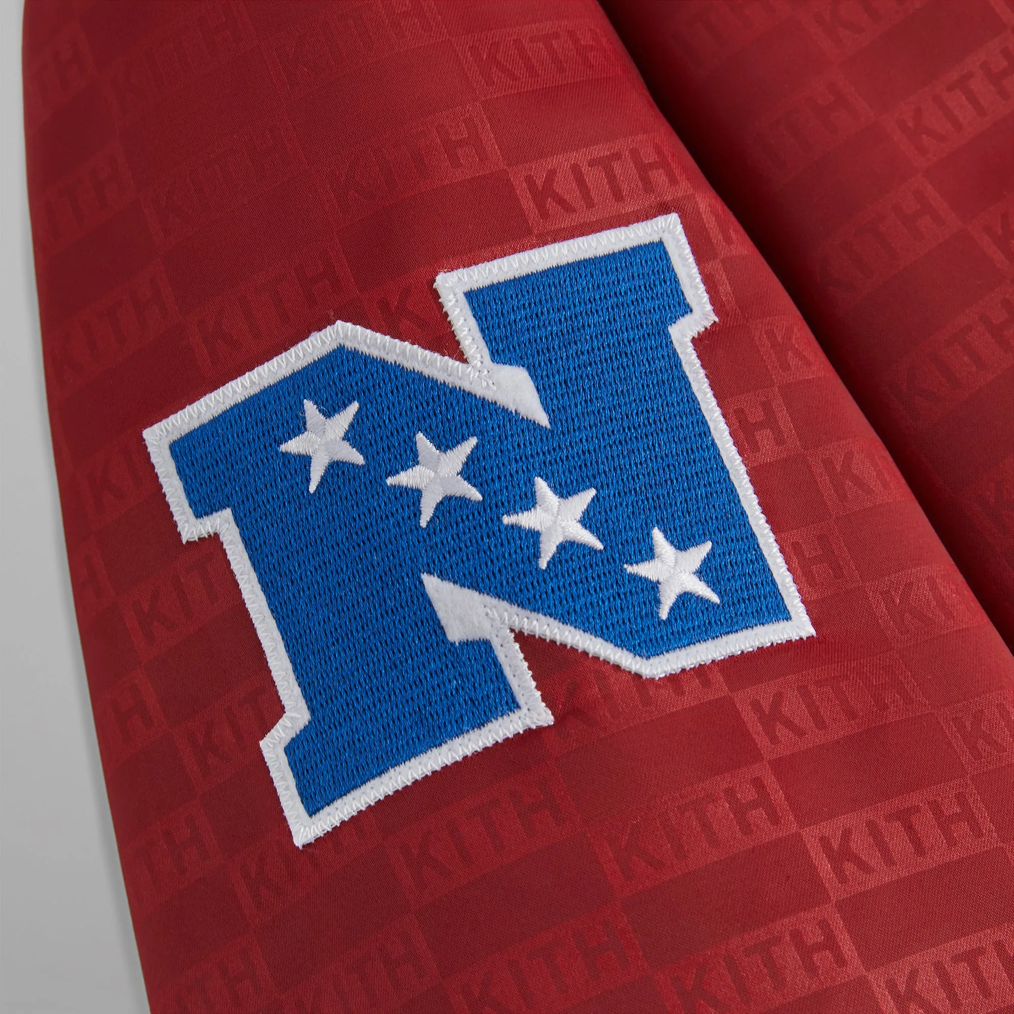 Kith for the NFL: Commanders Satin Bomber Jacket - Prompt sold by Kith product image thumbnail 5
