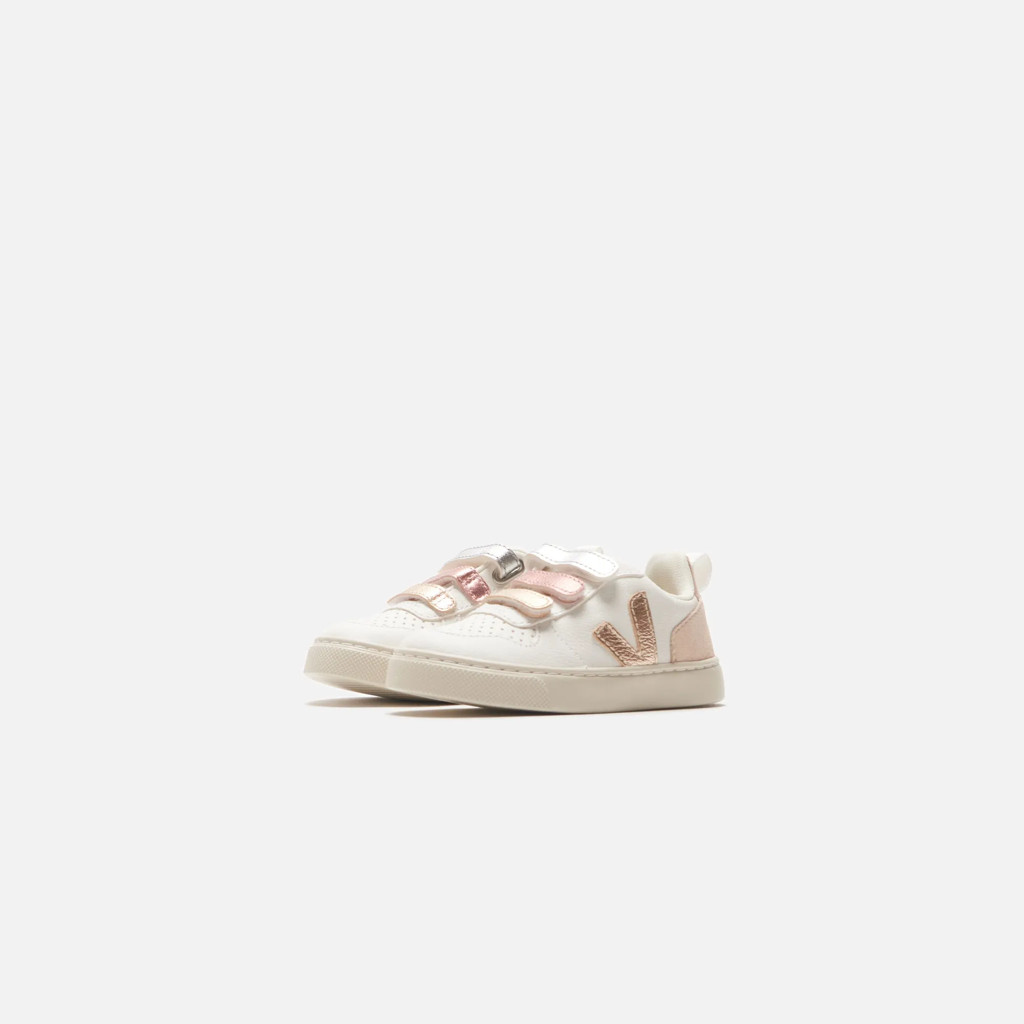 Veja V-10 Chromefree Leather - Multicolor / Extra White Shiny sold by Kith product image thumbnail 2