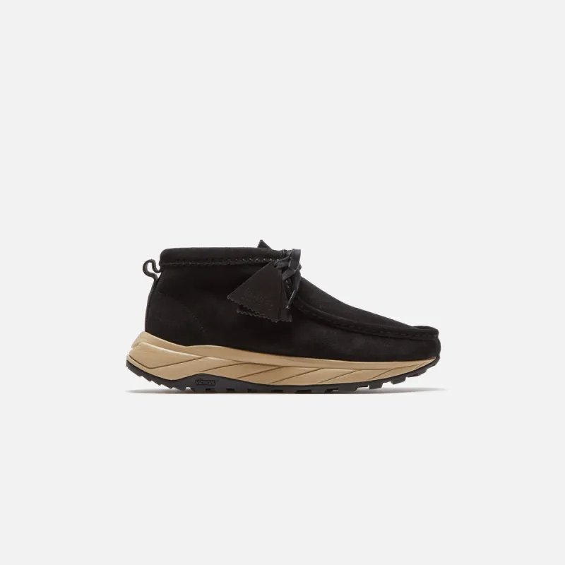 Clarks Wallabee Eden - Black sold by Kith