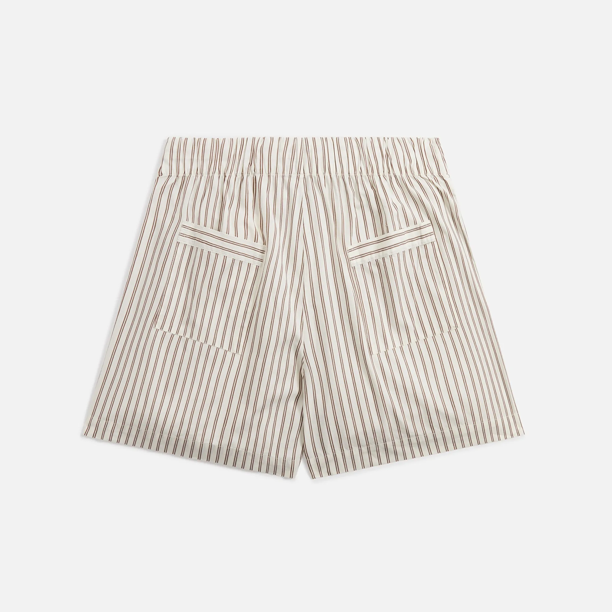 Tekla Poplin Pajama Shorts - Hopper Stripes sold by Kith product image thumbnail 2