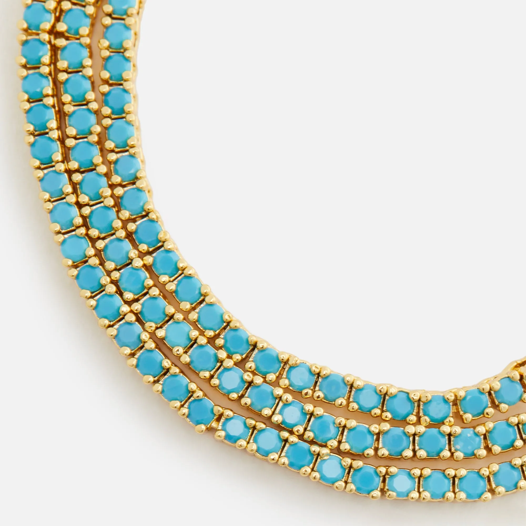 Crystal Haze Mini Serena Necklace - Blue sold by Kith product image thumbnail 2