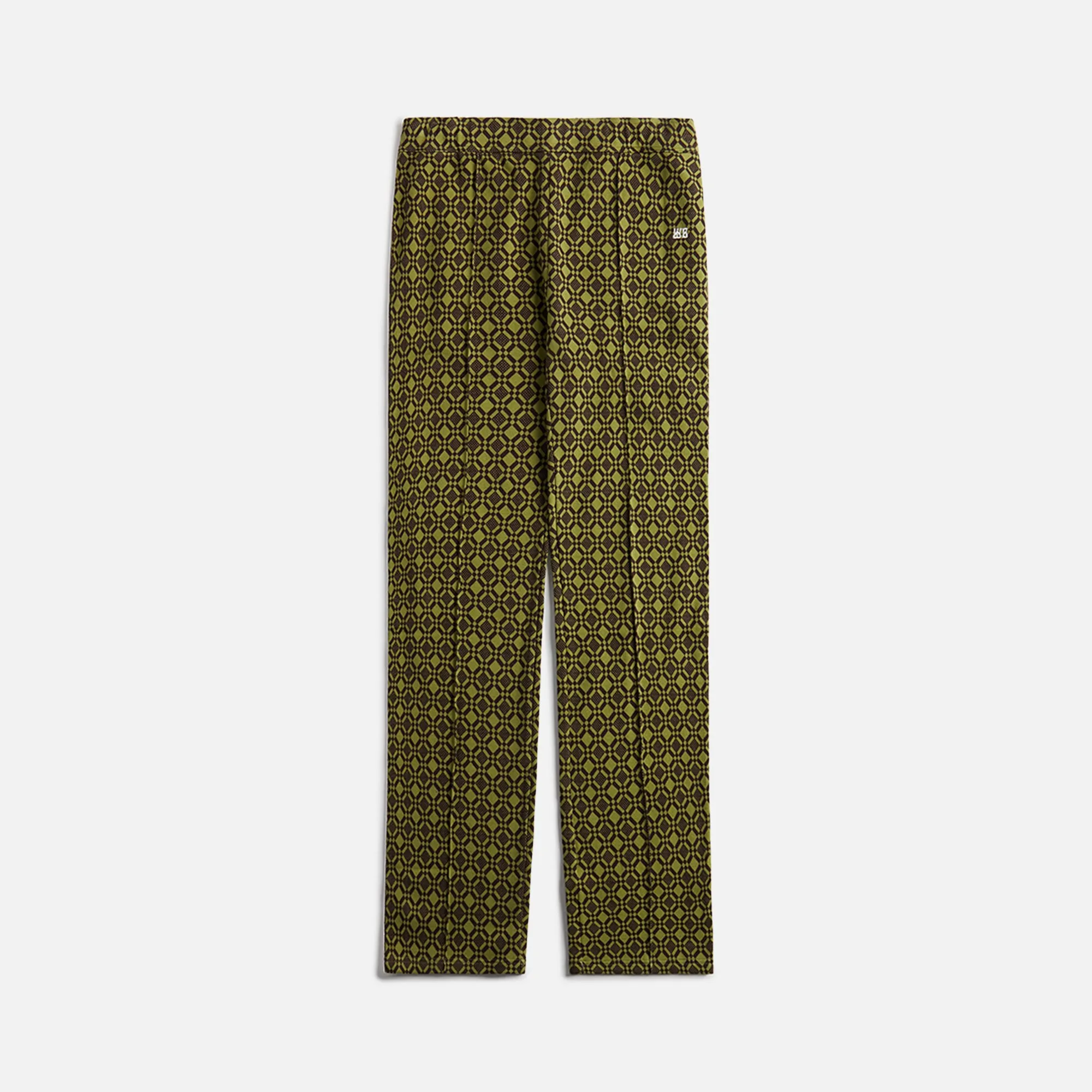 Wales Bonner Power Track Pants - Olive / Dark Brown sold by Kith