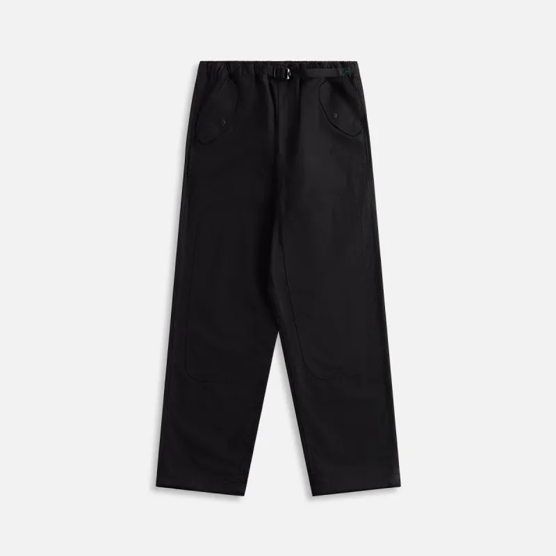 South2 West8 Belted Double Knee Pant CMO Ripstop - Black sold by Kith