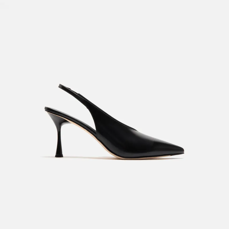 Studio Amelia Razor 90 Slingback - Black sold by Kith