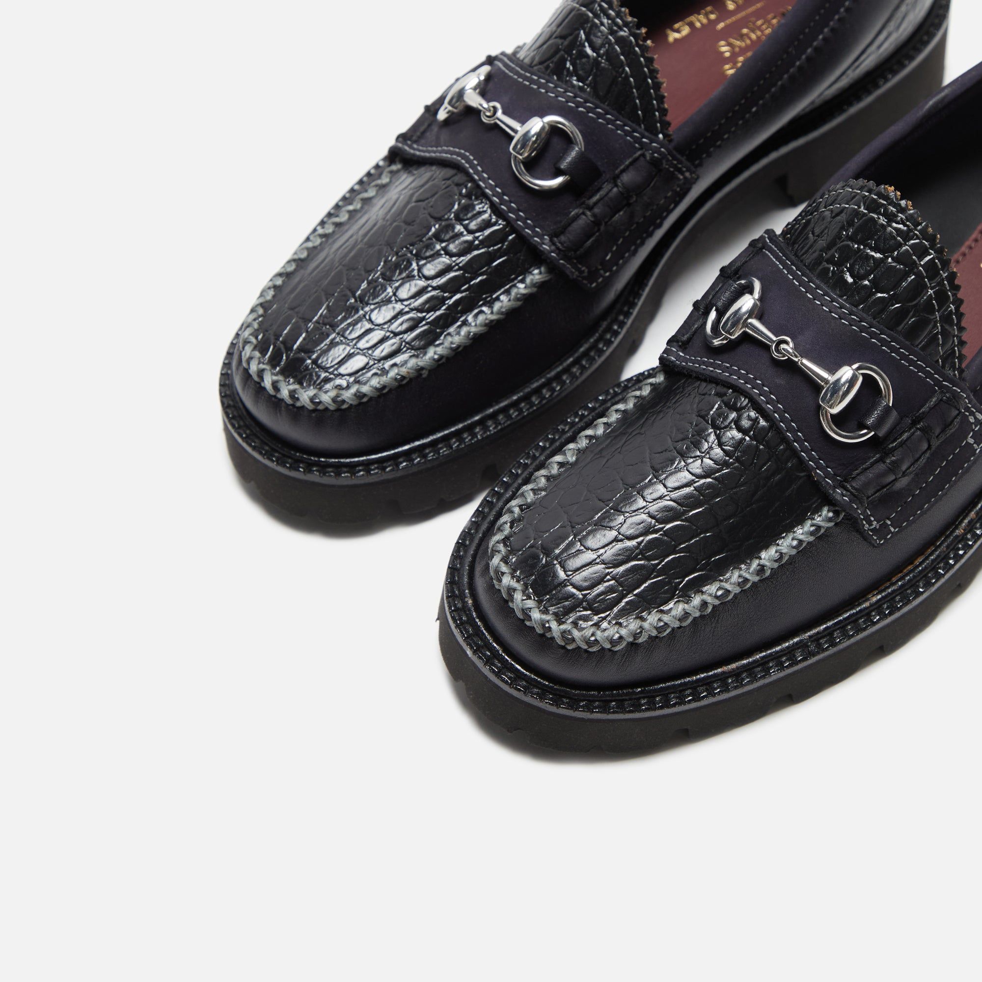 G.H. Bass x Nicholas Daley Lincoln Super Lug - Navy sold by Kith product image thumbnail 5