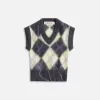 Marni V-Neck Sweater - Endive sold by Kith