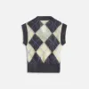 Marni V-Neck Sweater - Endive sold by Kith