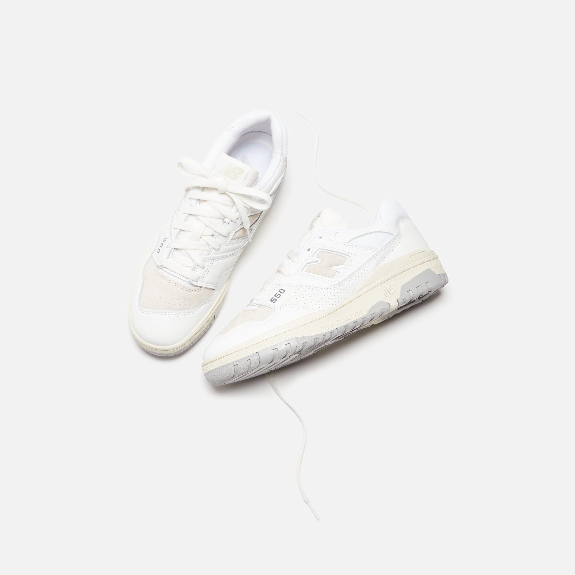 New Balance 550 - White / Timberwolf / Raincloud sold by Kith product image thumbnail 4