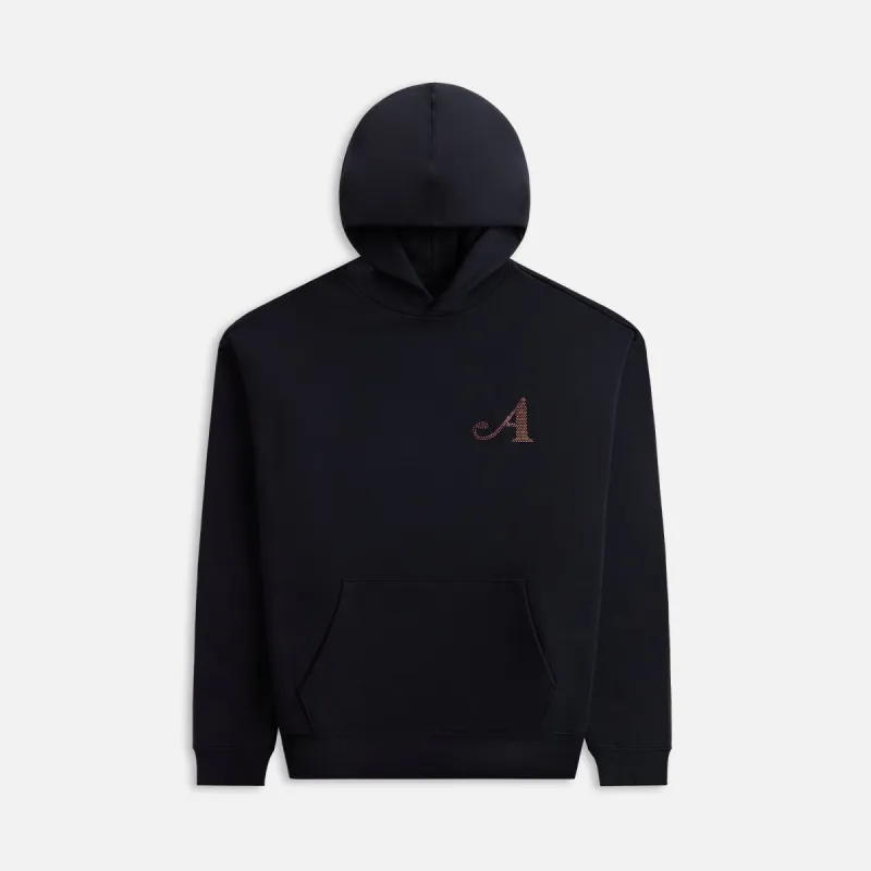 Awake NY Dice Rhinestone Hoodie - Black sold by Kith