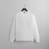 Kith Long Sleeve Leonard Pocket Tee - White sold by Kith