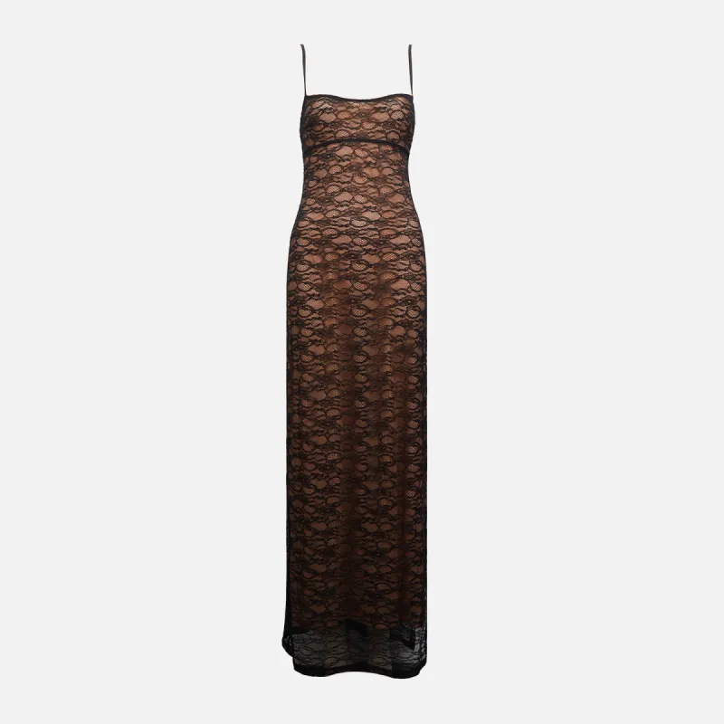 Miaou Thais Dress - Black sold by Kith