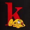 Disney | Kith for Mickey & Friends Pluto K Crewneck Sweater - Black sold by Kith